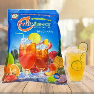 SIÊU RẺ  1KG Bột giải khát hoà tan trà chanh, trà đào gói PHA ĐƯỢC 10 LIT TRÀ [ SHOP ANH BA HƯNG]