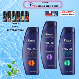 Dầu gội ngăn ngừa gàu Head & Shoulder Clinical Strength 400ml Hàng Mỹ