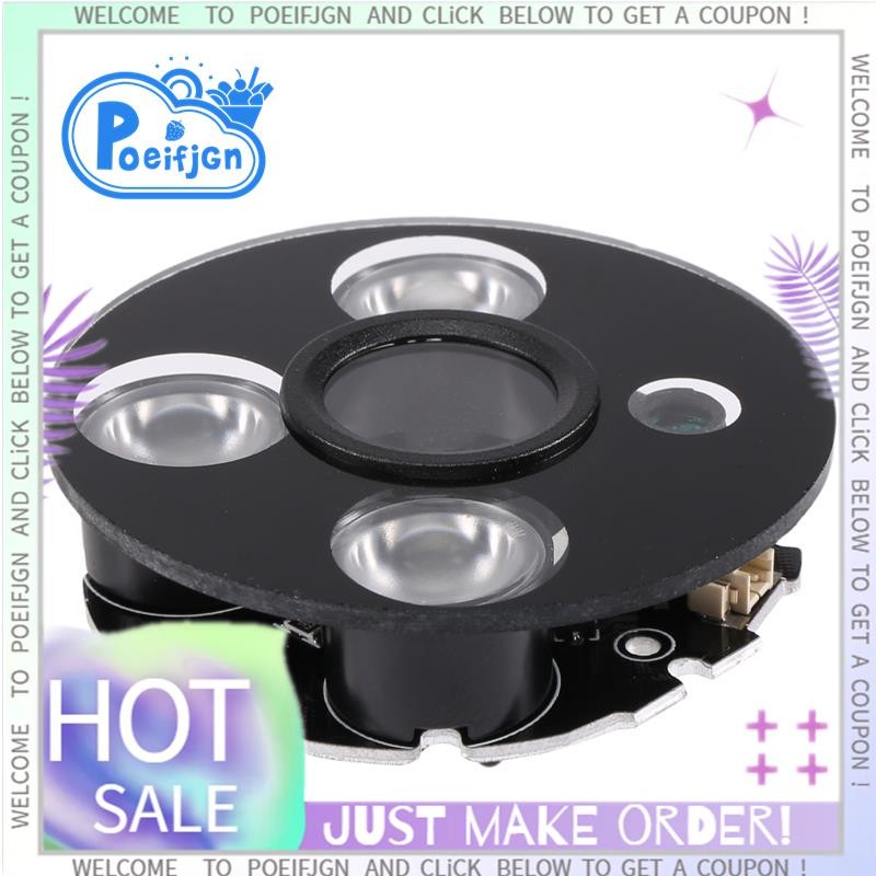 3 mảng IR led Spot Light Hồng ngoại 3x Bảng LED IR cho camera quan sát tầm nhìn ban đêm (đường kính 