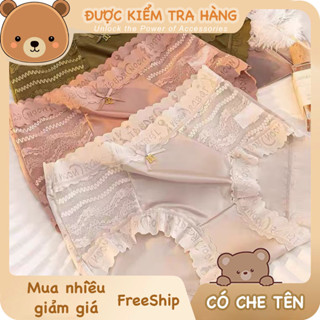 Set 10 quần lót nữ su lụa cạp cao, quần chip nữ lưng cao đáy kháng khuẩn mỏng nhẹ, không lộ viền S15 - CozyBear