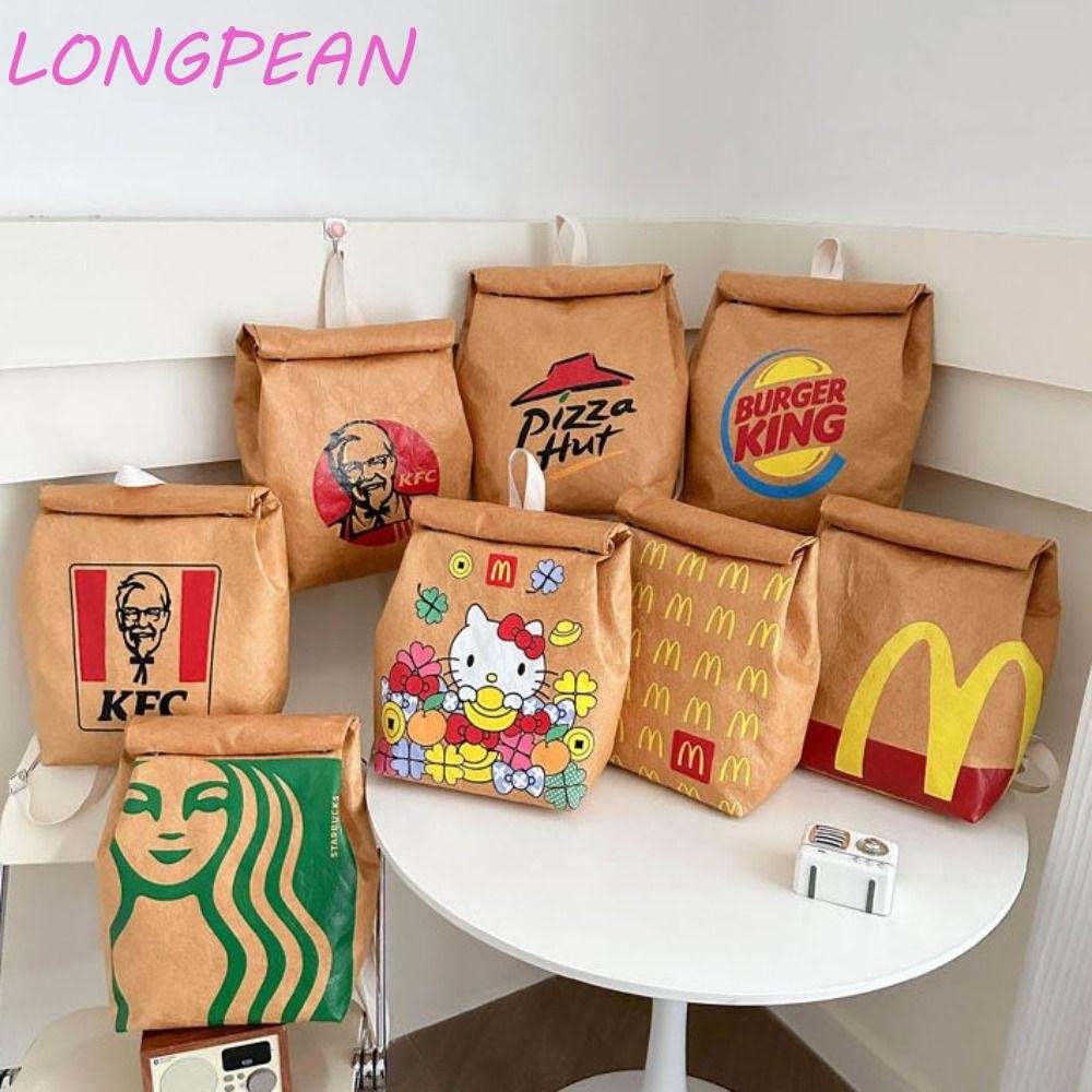 Túi xách ba lô McDonald 's LONGPEAN Phụ nữ sáng tạo