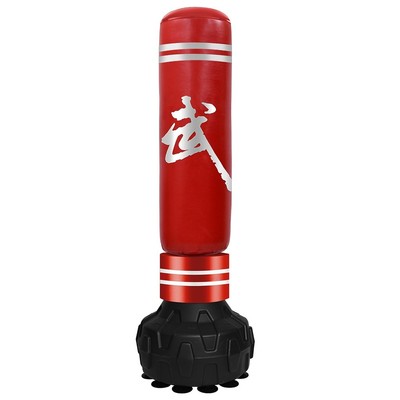 [MALL] BG Trụ đấm bốc Boxing Pile BG Red/Black mẫu hót 2025, chất liệu PU cao cấp