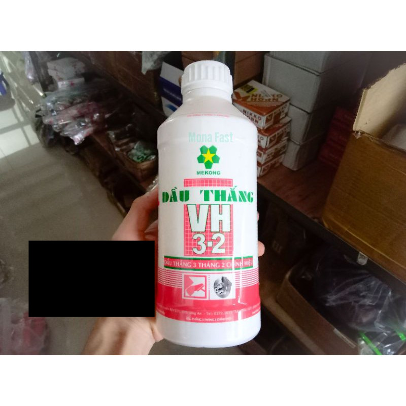 Dầu thắng 3 tháng 2 chai 1kg (dầu thắng 3/2)