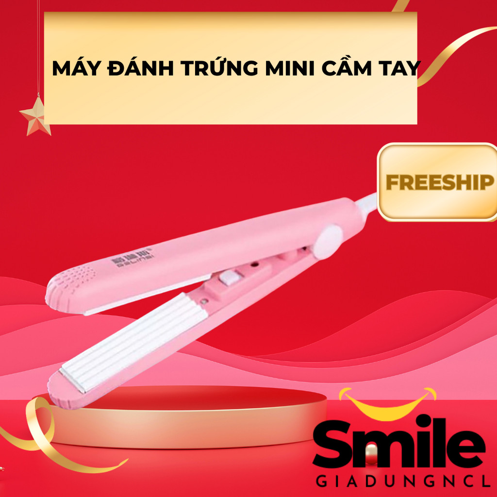 Máy kẹp - duỗi tóc mini hình thú có hộp nhựa đựng T8