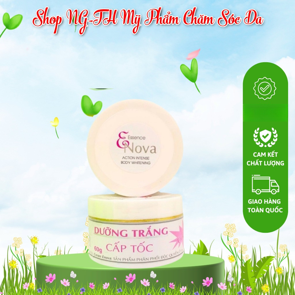 Kem Dưỡng Trắng Da Body Cấp Tốc Nova 60g