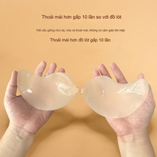 Áo Dán Ngực Silicon Mỏng Hình Xoài Thân Thiện Với Da Cài Trước Giúp Nâng Ngực Tạo Khe Ngực Chống Tuột OS_ROMAN 0022