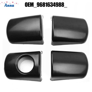 【Anna】ABS Material Door Handle End Trim Set for Berlingo For Partner 9101GE 9681634988