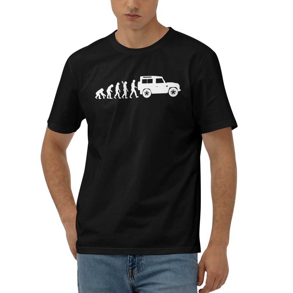 Landy Defender Evolution Land Rover Driver Farmer Cửa hàng tốt Áo thun Cotton chất lượng cao