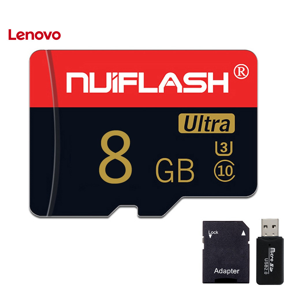 Máy ảnh tốc độ cao Lenovo Nuiflash U3 Máy tính bảng điện thoại TF Micro Thẻ nhớ kỹ thuật số an toàn
