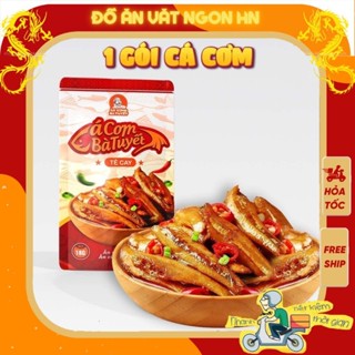 Cá cơm ăn vặt cùng bà tuyết đồ ăn vặt ngon hà nội hấp dẫn