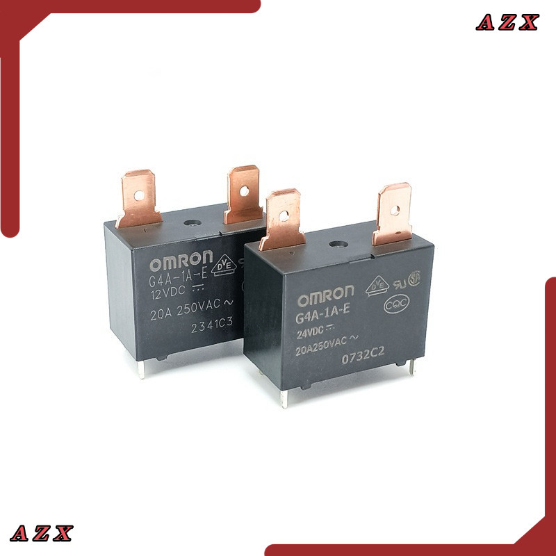 Ở Bangkok RELAY Reray G4A-1A-E 5VDC 12VDC 24VDC 4 Chân In Hình Từ Sản Phẩm Thật Mới