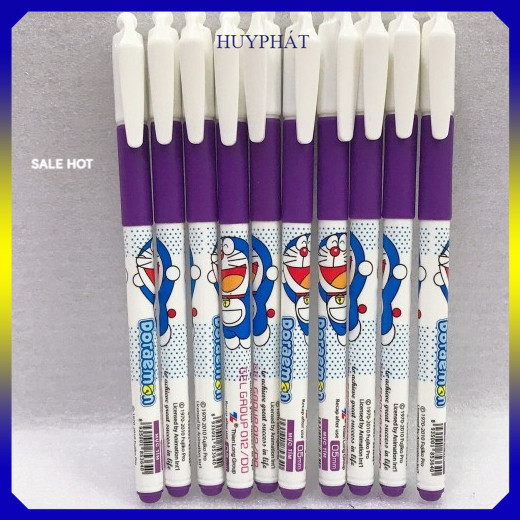 Bút Gel Doraemon Gel Group 012/DO - TÍM