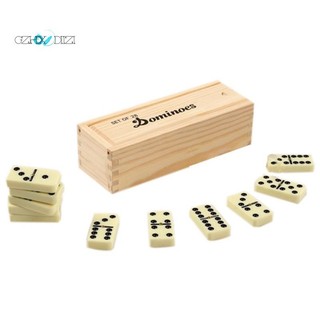 Hộp Gỗ Domino Bộ Chín Domino Bộ 28 Dominos Dominos Trò Chơi Domino Bàn Domino Domino Train Mexico Train Domino