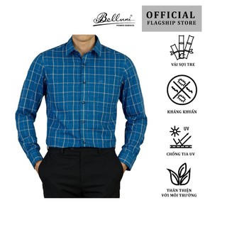   New Arrival  - Áo sơ mi nam dài tay cao cấp BELLUNI vải sợi tre - ABD.BP.BE.192.B4 