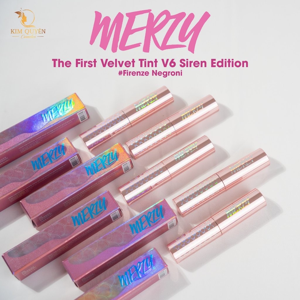 Merzy V6 vỏ Xanh Lá - Son kem thỏi Merzy Another Me The First Velvet Tint V6 ( Phiên bản Đặc Biệt )