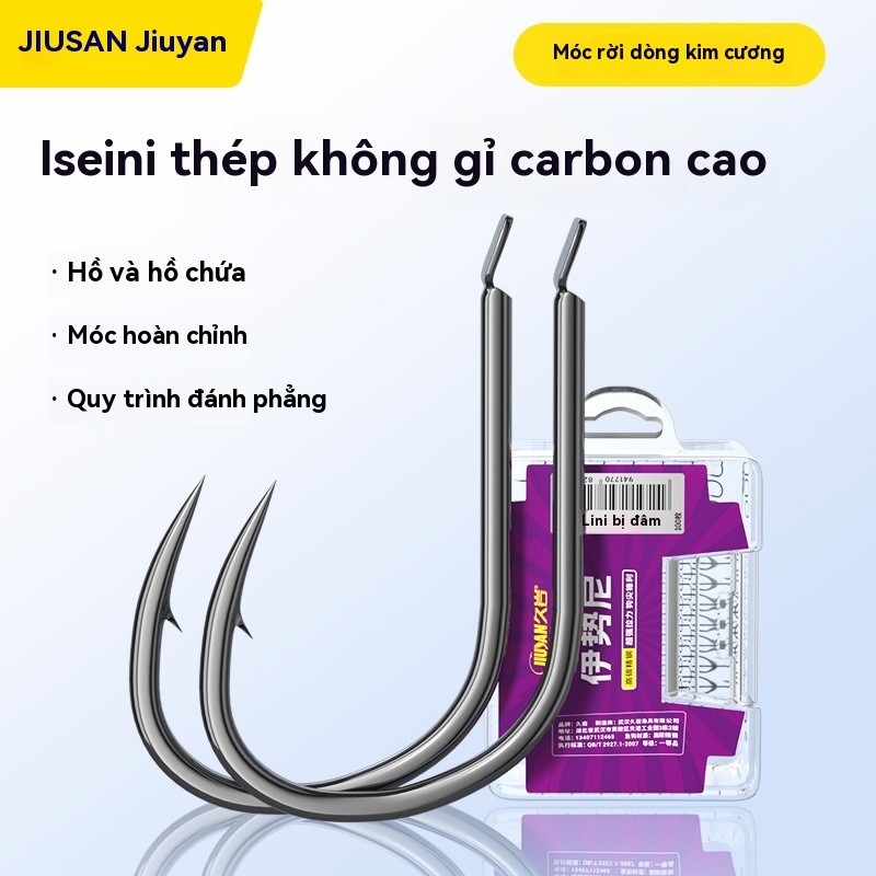 Thép không gỉ Carbon cao Jiuyan Iseni có móc Sashimi số lượng lớn