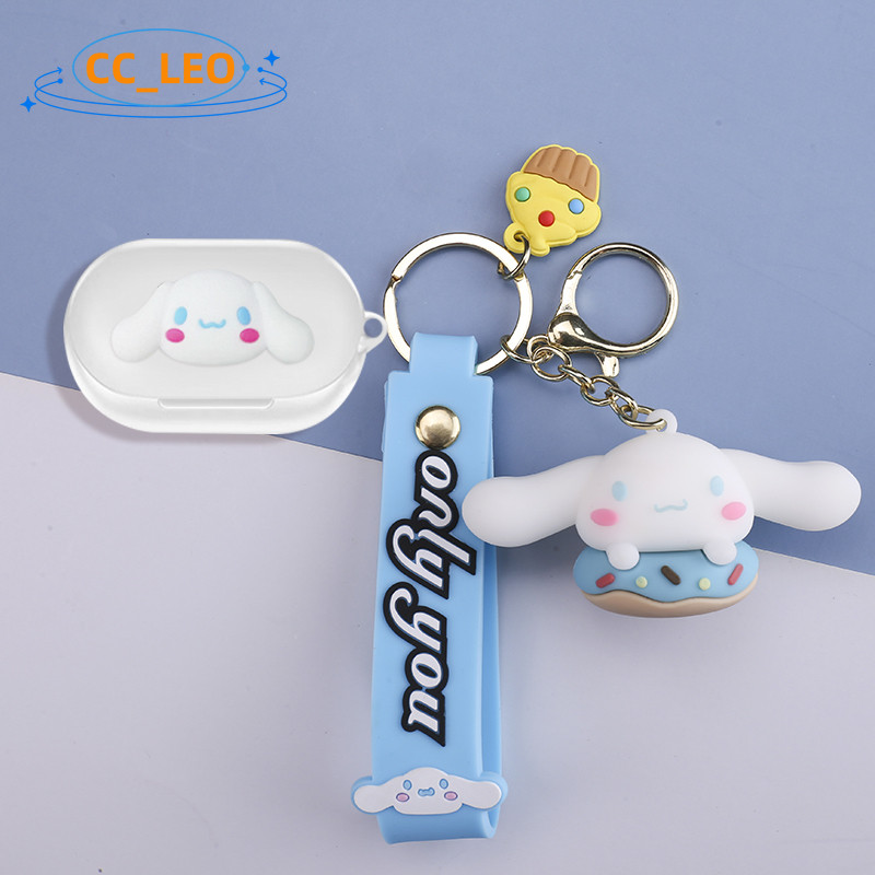 for Bose QuietComfort Earbuds 2024 Case Cute Keychain Pendant Silicone Soft Case Cartoon Suitable fo