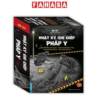 Sách - Boxset Nhật Ký Ghi Chép Pháp Y - Tập 1 + Tập 2 + Tập 3 (Hộp 3 Tập)