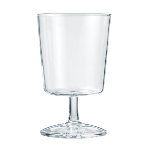 HARIO Glass Goblet, Maximum Capacity 300ml, Transparent, Glass Goblet, Tableware, Simple, Home Cafe,
