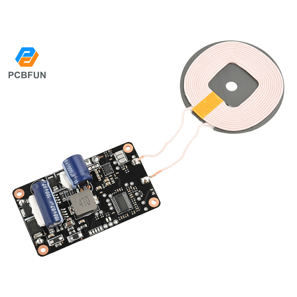 Phiên bản điện áp cao Pcbfun của Mô-đun sạc không dây ô tô 12V 24V 72V 96V Điện thoại di động Sạc kh