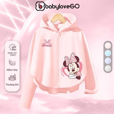 Áo chống nắng cho bé BabyloveGO áo choàng chống nắng cánh dơi vải Ice Text thông hơi làm mát tức thì chống tia UV