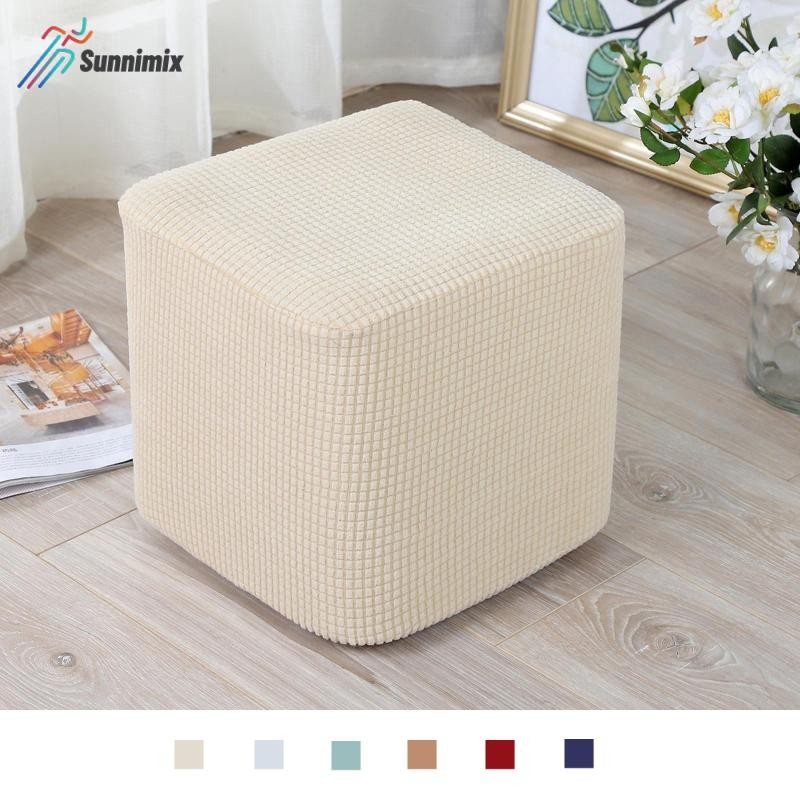 Ottoman Covers Slipcover Polyester Ottoman Slipcover Hình Chữ Nhật Ottoman Bao Cho Chân Ghế Để Chân 