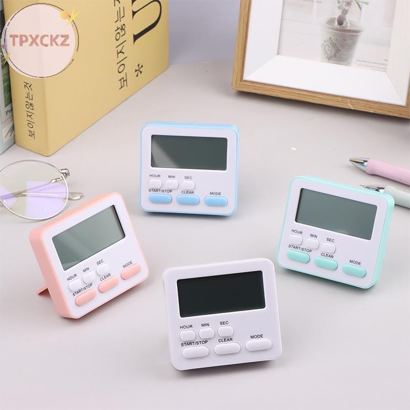 Tpxckz Màn Hình Kỹ Thuật Số Nấu Ăn Đồng Hồ Báo Thức Nhà Bếp Hẹn Giờ Ngủ Đồng Hồ Hẹn Giờ Nhà Hẹn Giờ Nhắc Nhở Đồng Hồ Báo Thức VN