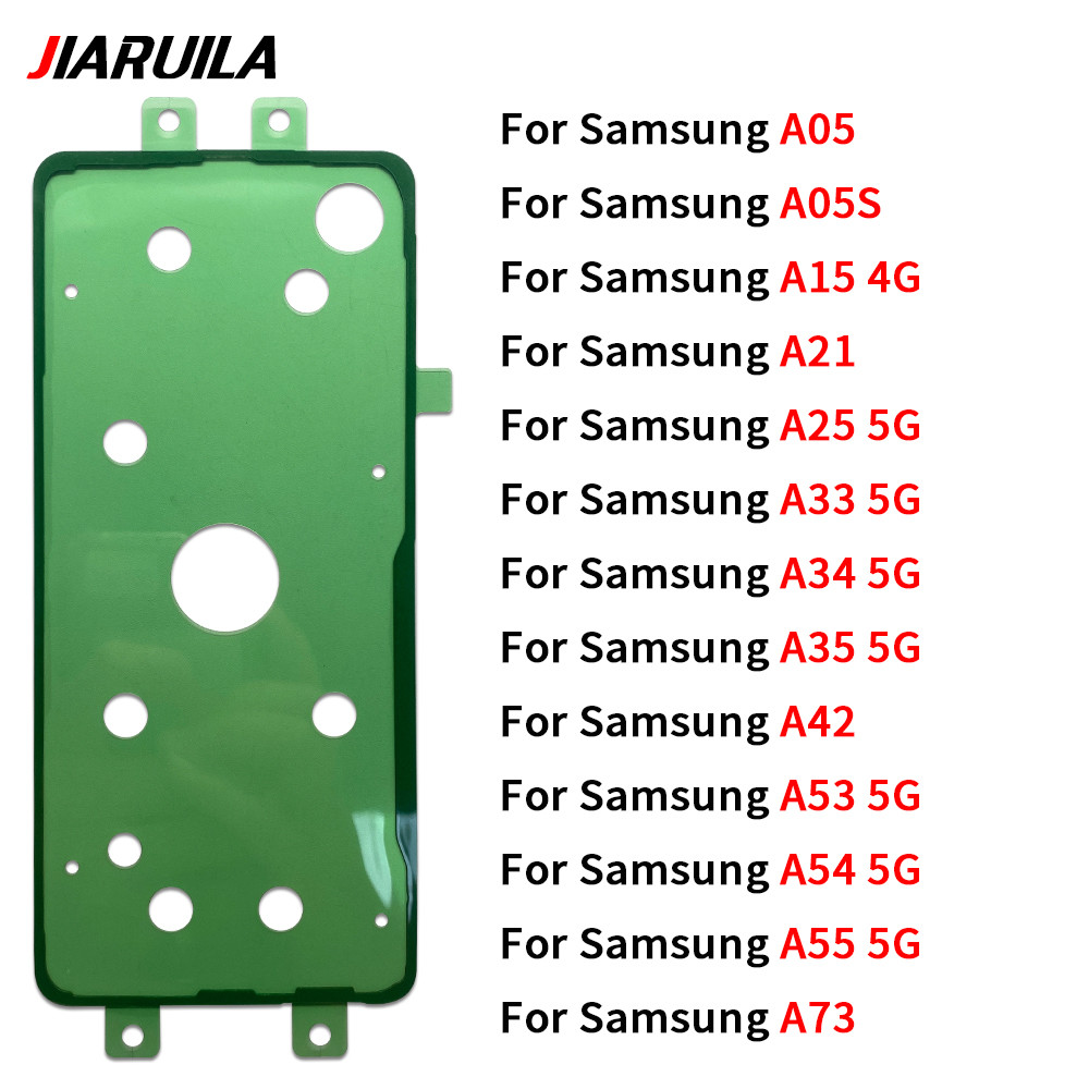 Miếng Dán Dính Cho Samsung A05 A05S A15 4G A21 A25 A33 A34 A35 A42 A53 A54 A55 A73 5G Nắp Pin Cửa Sa