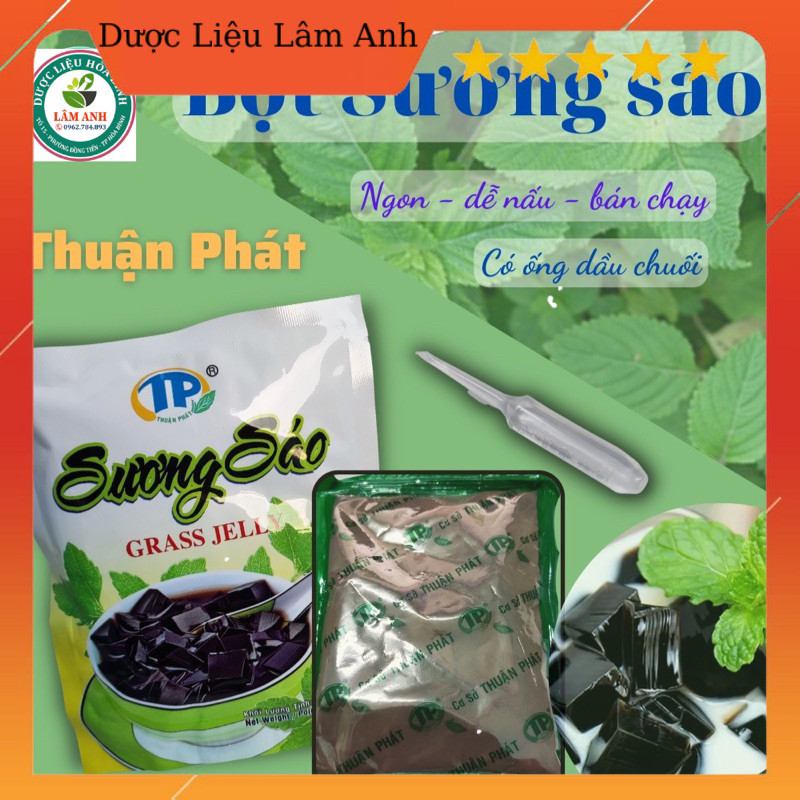 Thạch sương sáo đen/trắng gói 50g