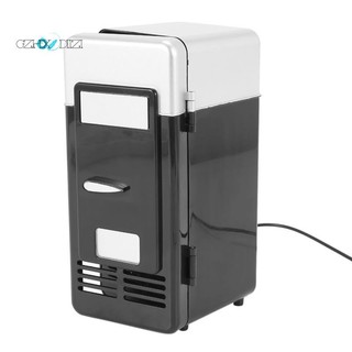 Usb Mini Tủ Lạnh Thả Lạnh Xẻng Tủ Đông Usb Mini Tủ Lạnh Nhỏ Di Động Soda Mini Tủ Lạnh Cho Ô Tô Màu Đen