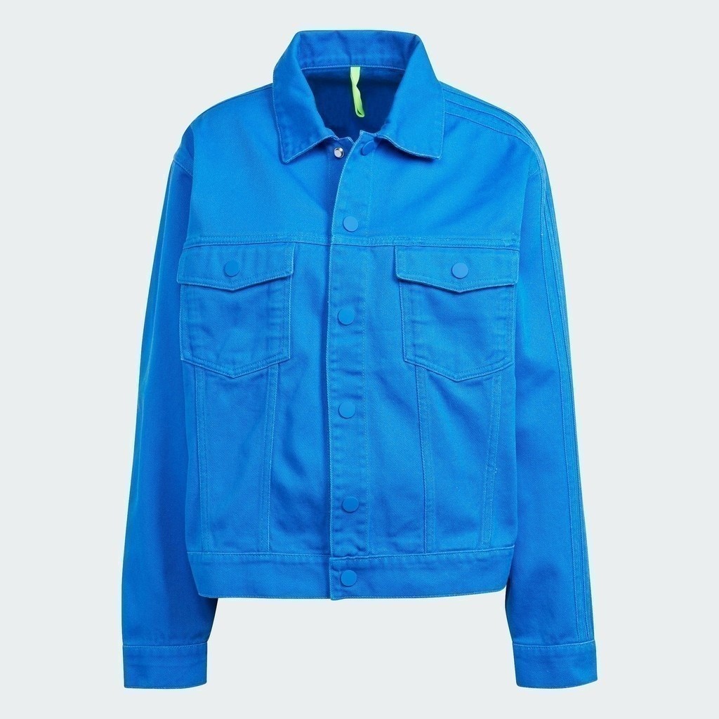 adidas Phong cách sống Áo Khoác Nhuộm 3 Sọc KSENIASCHNAIDER Nữ Màu xanh da trời IU2460