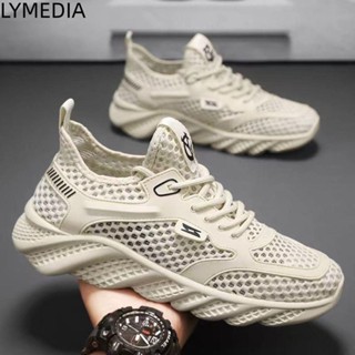 Giày Lưới Rỗng LYMEDIA, Giày EVA PVC Siêu Thoáng Khí, Đen Xanh Be 41 / 42 Giày Đi Bộ Nam Nữ