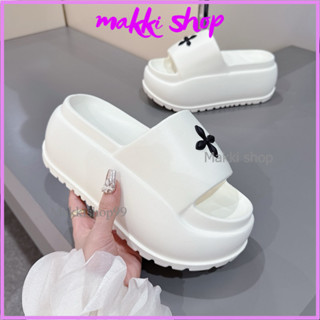 (Hàng L1) Dép bánh mì nữ độn đế cao 8cm chất đúc EVA, dép xuồng  hoa tiêu hàng QCCC hot trend