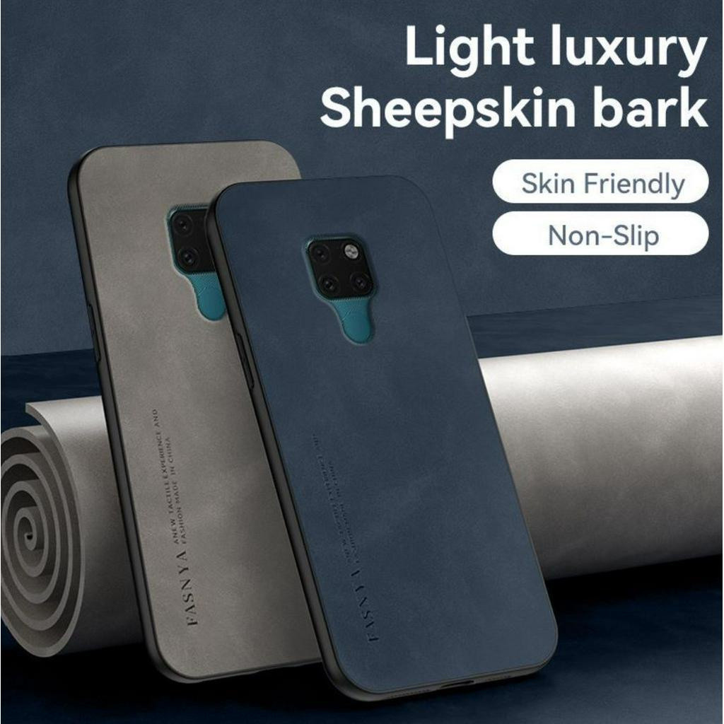 Ốp lưng Huawei MATE20 HMA-L29 HMA-L09 HMA-LX9 HMA-AL00 HMA-TL00 MATE 20 Vỏ da cừu cao cấp, làm bằng 