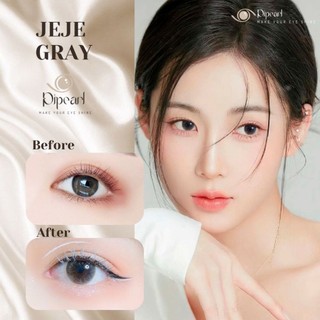  Kính Áp Tròng PIPEARL LENS Jeje Gray – Màu Xám Bạc Không Viền Tự Nhiên Dòng Lens Cận 6 Tháng 