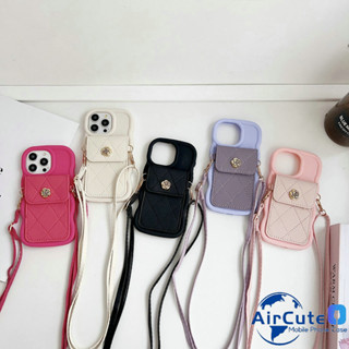  Ốp lưng OPPO A5 A3 A3X A60 A59 A58 A57 A54 A53 A38 A18 A17 A17K A16 A16K A15 A15S A98 A96 A95 A92 A83 A79 A78 A77S A76 A74 A52 A31 A12 A12e A9 A3 A7 A5S A3S 4G 5G A1K F11 Pro F9 2020 2022 3D Camellia Diamond Card Bag Macaron Curve Frame Soft Case 