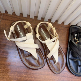 Dép quai hậu nữ kẹp ngón đi biển 1cm nhẹ nhàng cá tính LuxyShoes LX181