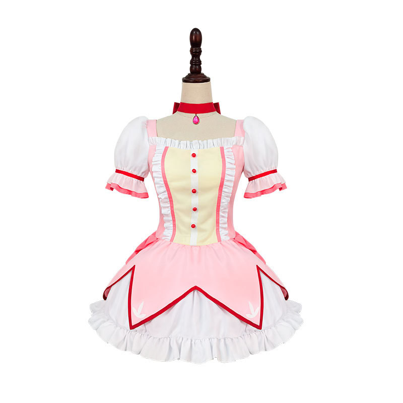 Puella Magi Madoka Magica Cosplay Costume - Character Kaname Madoka