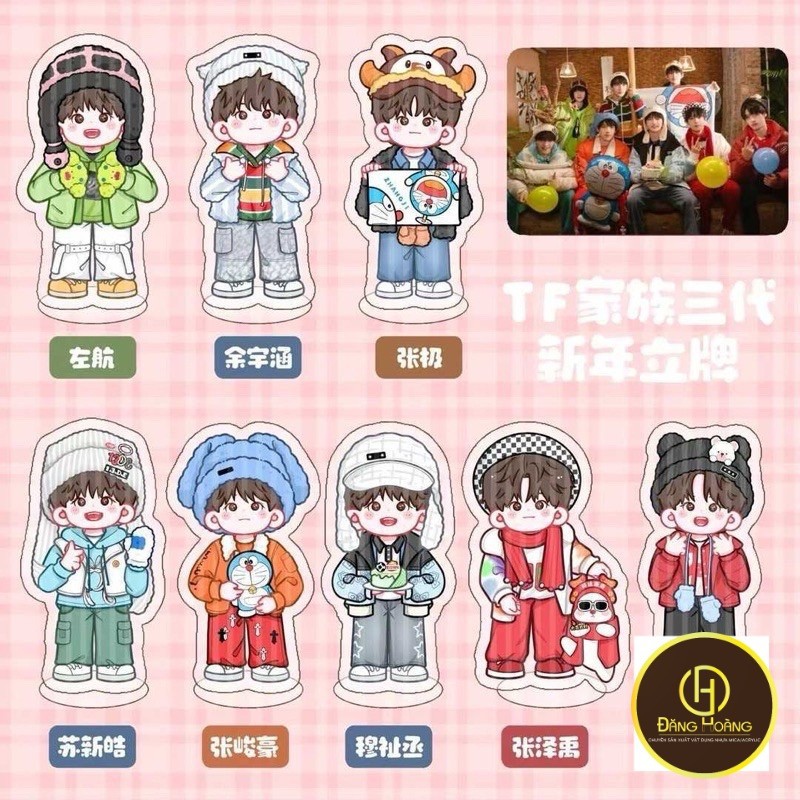 Standee TF Gia Tộc F3 DH