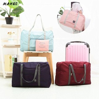 MAHES Túi Duffel Du Lịch Lớn Nữ & Nam Túi Xách Tote Di Động Chống Thấm Nước