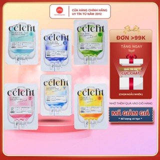 Combo 10 Mặt nạ cấp ẩm, phục hồi & dưỡng da Celefit Essential Mask 23g/miếng - mask giấy Hàn Quốc