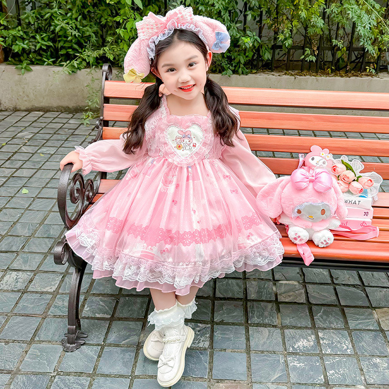 [HÀNG LOẠI 1] Váy công chúa Melody cho bé gái Váy sinh nhật cho bé Đầm Lolita bé gái