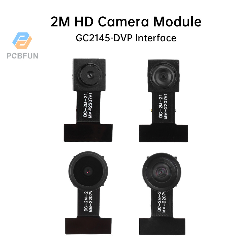 Mô-đun camera Pcbfun GC2145 2 triệu pixel Giao diện DVP camera vi điều khiển ESP32 cho bảng phát tri