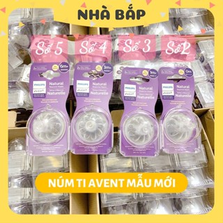 Núm ti Avent mẫu mới Hỗ Trợ Đục Thêm Lỗ, Tiết Kiệm Chi Phí Cho Mẹ - Nhà Bắp Store