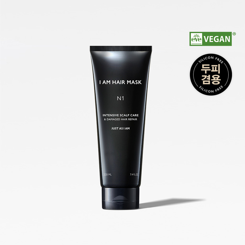 [Olive Young] JUST AS I AM I AM TÓC N1 Sửa chữa tóc hư hỏng 220mL / Gói tóc không chứa silicon dinh 