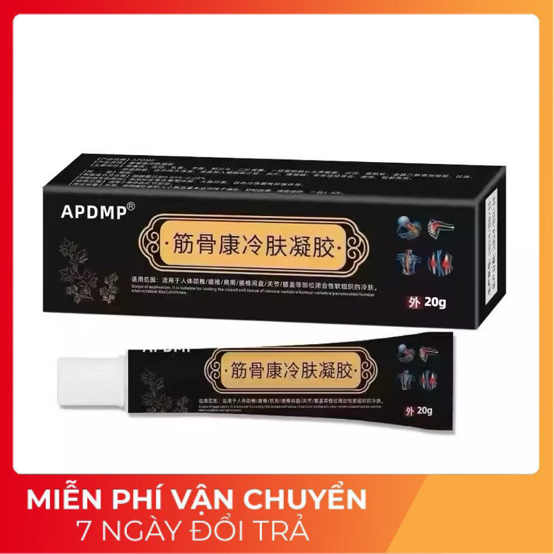 Gel lạnh giảm đau thắt lưng - Kem bôi xương khớp giảm đau lưng, đau cơ, căng cơ, bong gân (cao_nhien_thith)