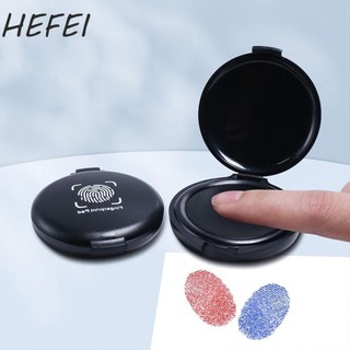 Hefei Thumbprint Ink Pad 3 Màu Thỏa thuận Tài chính di động Kinh doanh cho Bộ vân tay công chứng