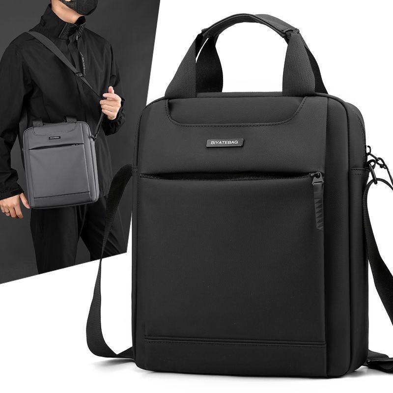 Túi xách dọc hợp thời trang dành cho doanh nhân Túi vải Oxford thông thường Túi xách nam Túi vải Nylon Oxford Túi đeo vai