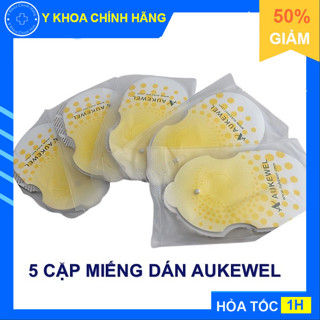 Combo 5 miếng dán điện xung Aukewel vàng loại tốt