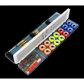  Hộp đựng phao silicon 16 trục đựng phao trục thẻo dài 55cm hàng cao cấp độ bền tốt- SOMIA_fishing 